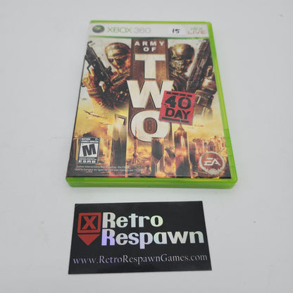 Army of Two: The 40th Day - Xbox 360 (Complete)