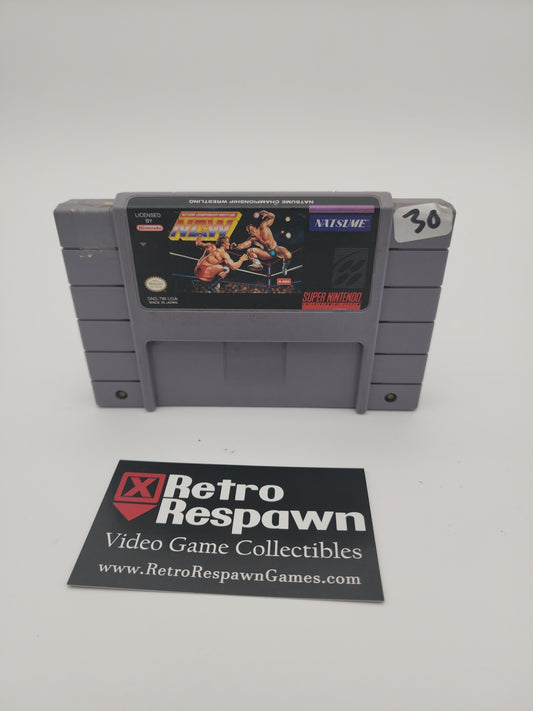 Natsume Championship Wrestling - Super Nintendo (Game Only)