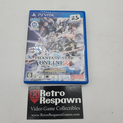 Pantasy Star Online 2 Episode 3 Deluxe Package - JP Playstation Vita (Complete)