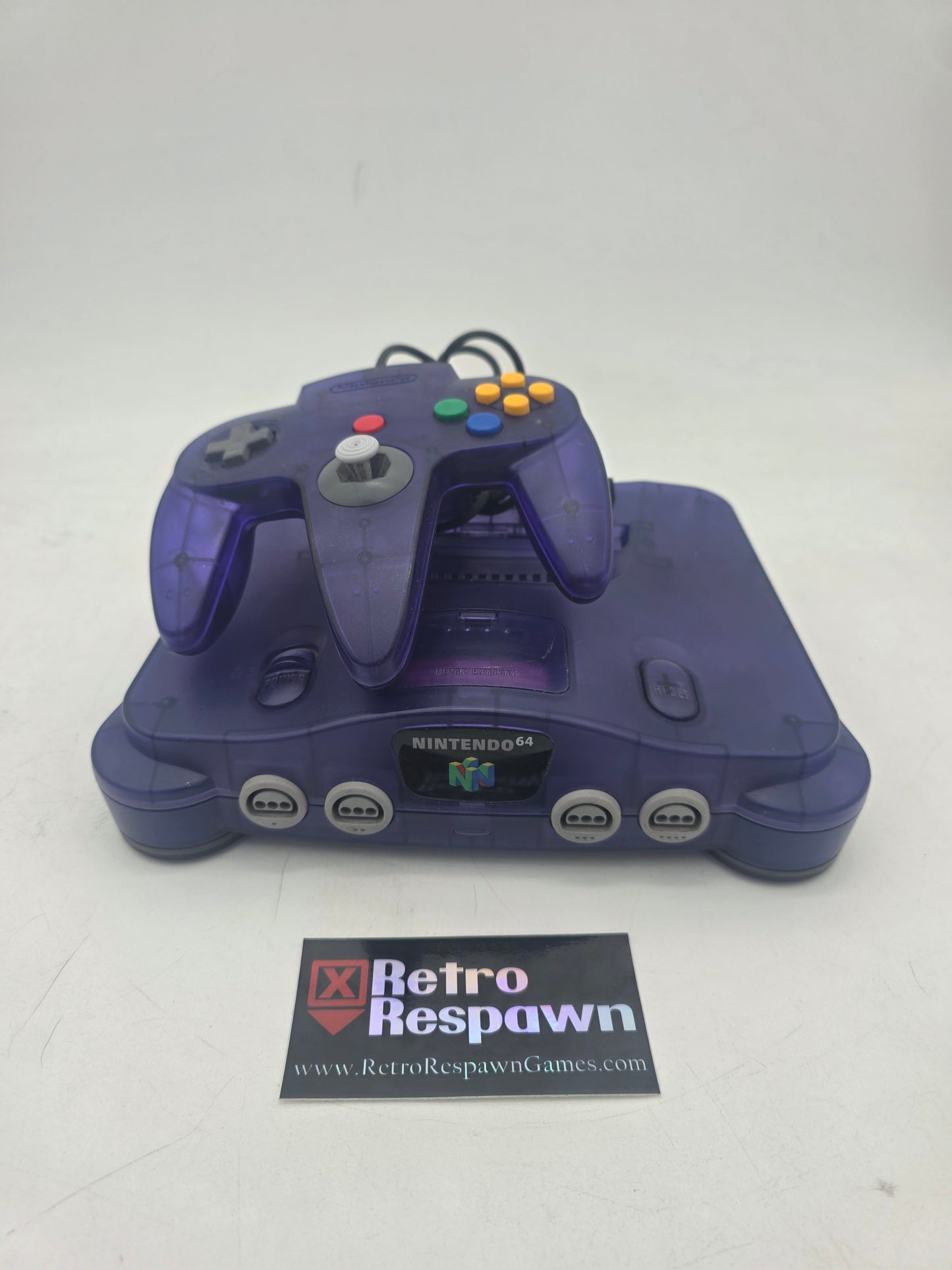 Funtastic Grape Purple Nintendo 64 System - Nintendo 64 (Console, Controller all wires)