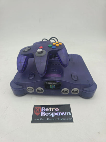 Funtastic Grape Purple Nintendo 64 System - Nintendo 64 (Console, Controller all wires)