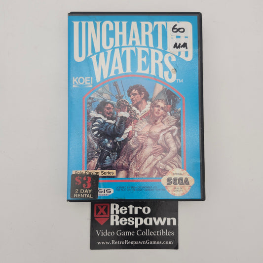 Uncharted Waters - Sega Genesis (Missing Manual)