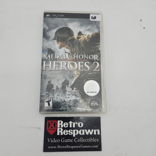 Medal of Honor Heroes 2 - PSP (Complete)