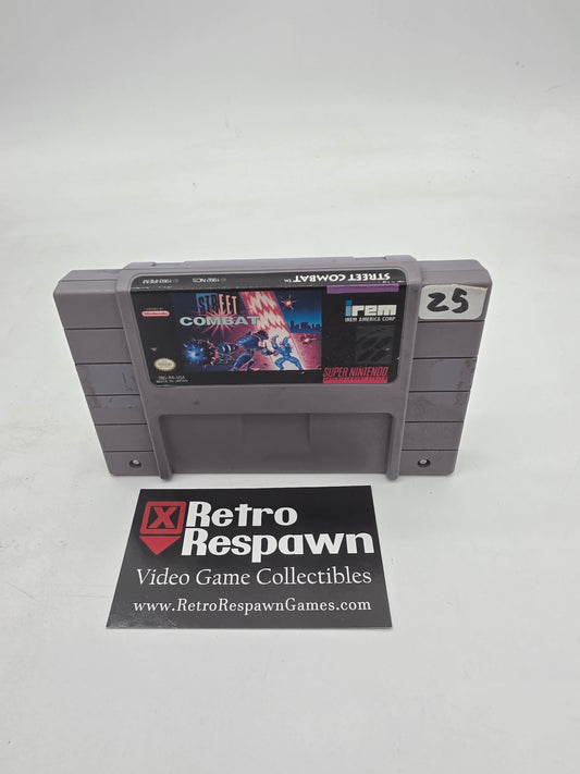 Street Combat - Super Nintendo (Game Only)