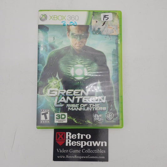 Green Lantern: Rise of the Manhunters - Xbox 360 (Complete)