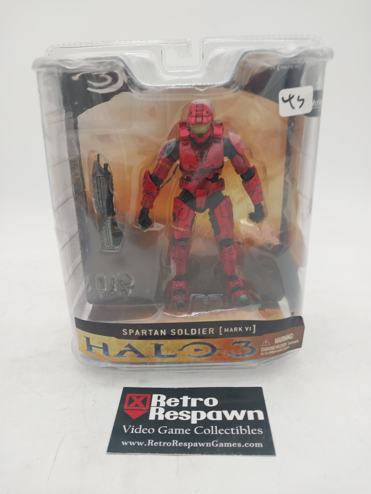 Spartan Soldier Mark VI [Halo 3] - McFarlen Toys (Sealed)