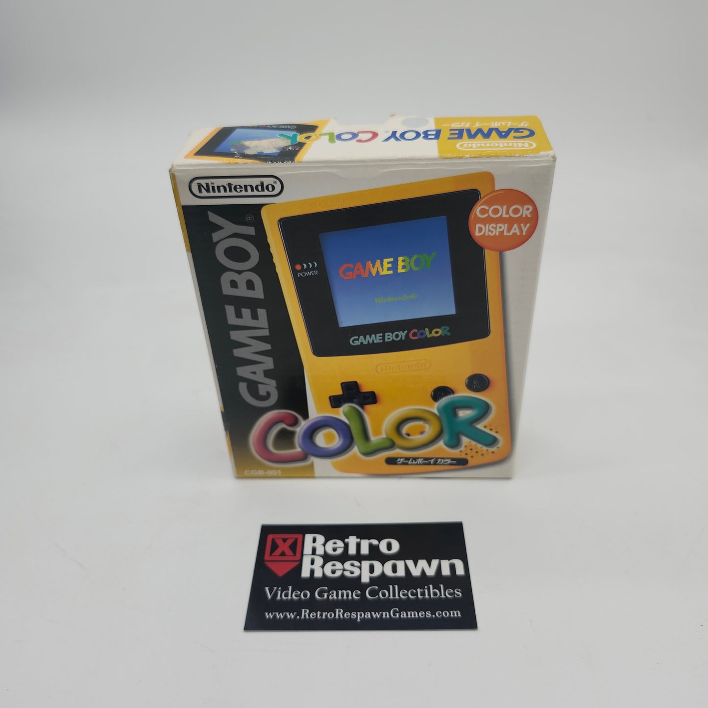 Game Boy Color Yellow - GameBoy Color (Complete)