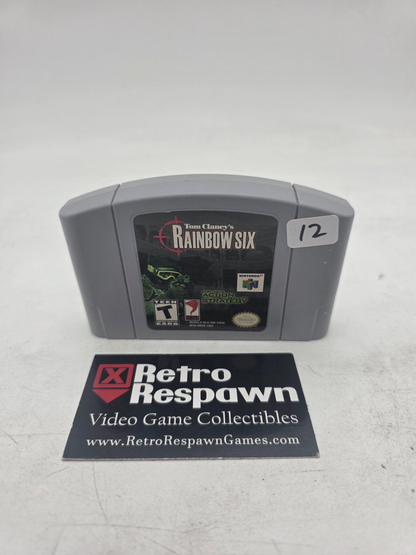 Rainbow Six [Gray Cart] - Nintendo 64 (Game Only)