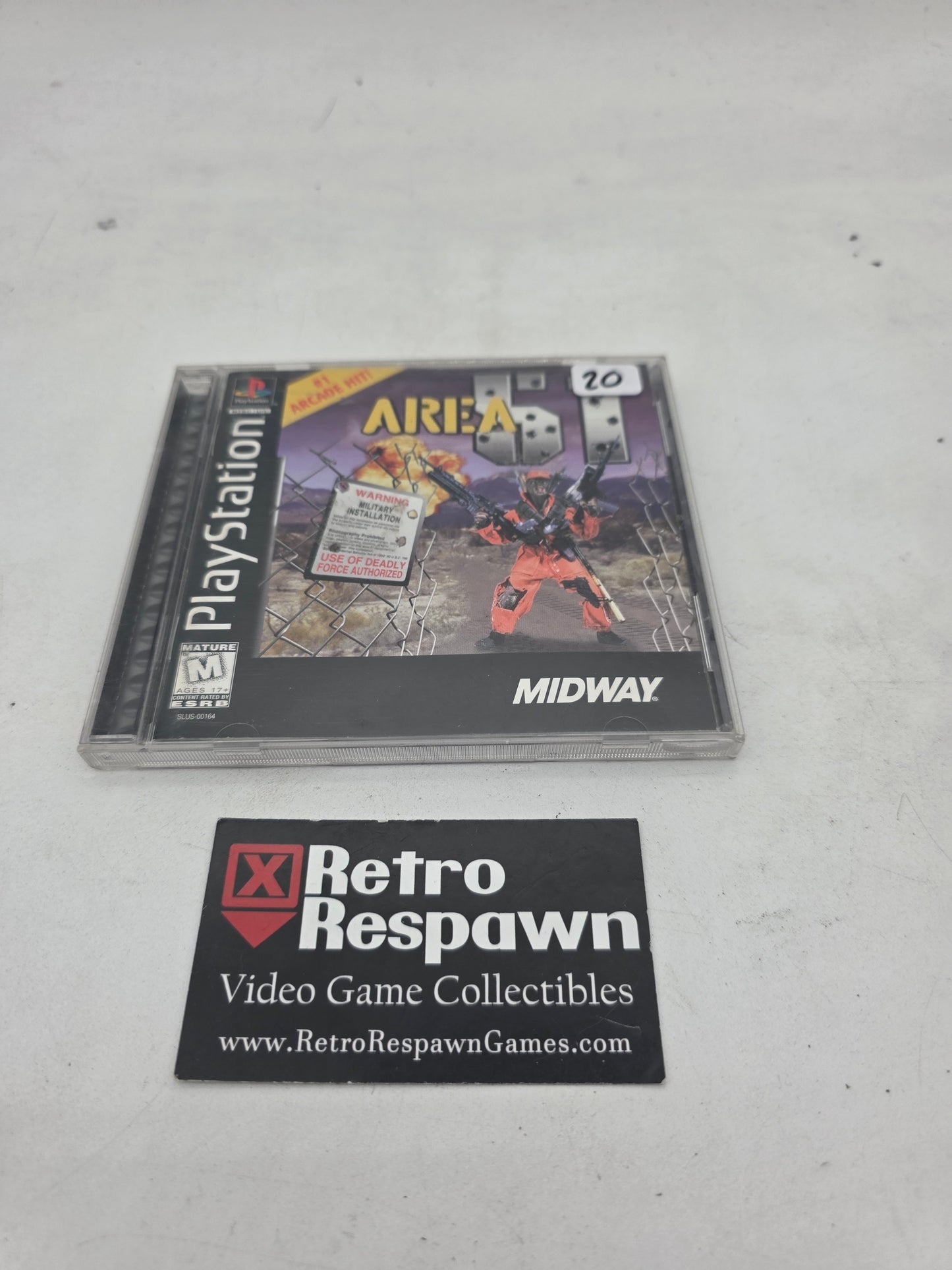 Area 51 - Playstation (Complete)