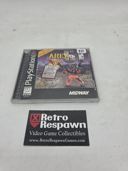 Area 51 - Playstation (Complete)