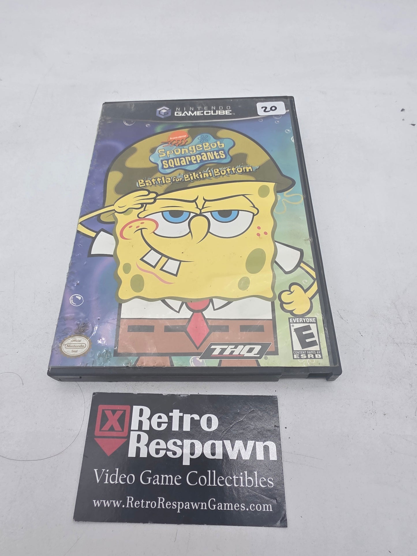 SpongeBob SquarePants Battle for Bikini Bottom - Gamecube (Complete)