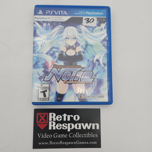 Hyperdevotion Noire: Goddess Black Heart - Playstation Vita (Complete)