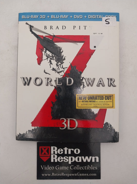World War Z 3D - Bluray (Complete)