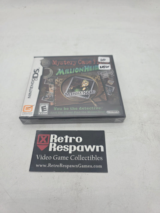Mystery Case Files MillionHeir - Nintendo DS (Sealed)
