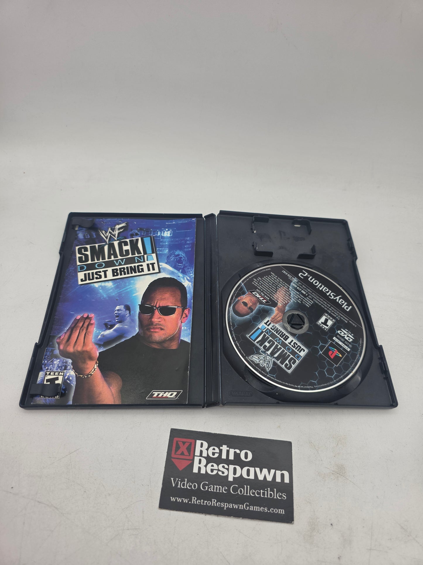 WWF Smackdown Just Bring It - Playstation 2 (Complete)