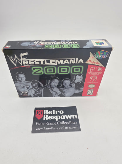 WWF Wrestlemania 2000 - Nintendo 64 (Complete)