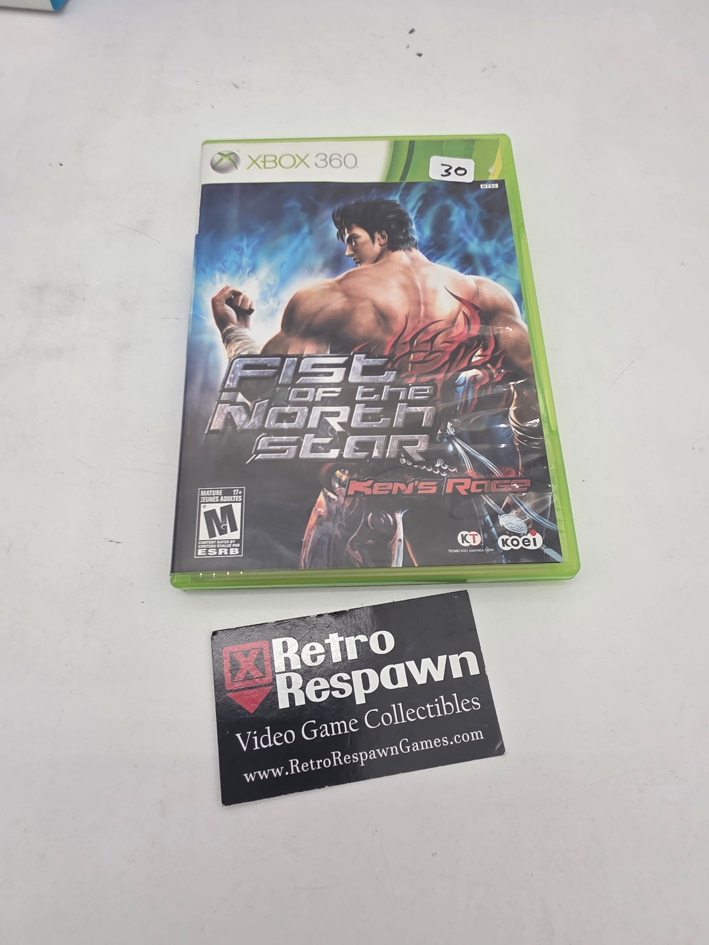 Fist of the North Star: Ken's Rage - Xbox 360 (Complete)