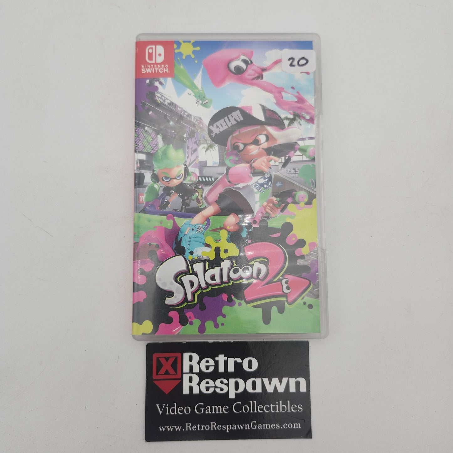 Splatoon 2 + Splatoon 2: Salmon Run - Nintendo Switch (Complete)