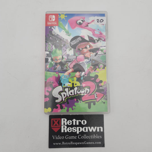 Splatoon 2 + Splatoon 2: Salmon Run - Nintendo Switch (Complete)