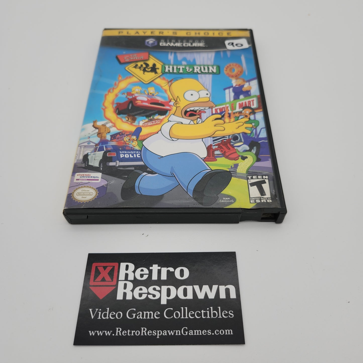 The Simpsons Hit and Run Player's Choice - Gamecube (Complete)