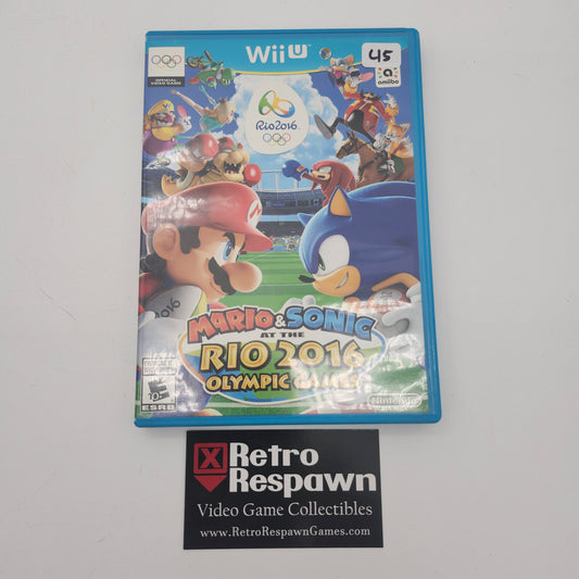 Mario & Sonic at the Rio 2016 Olympic Games - Wii U (Complete)