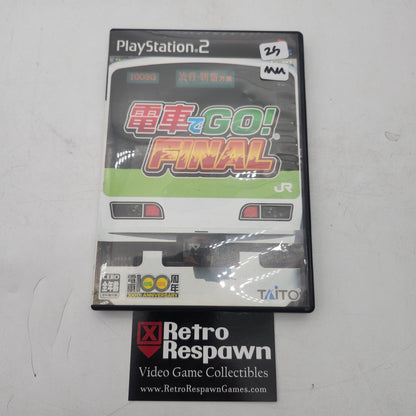 Densha De Go! Final - JP Playstation 2 (Missing Manual)