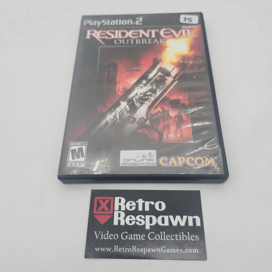 Resident Evil Outbreak - Playstation 2 (Complete)