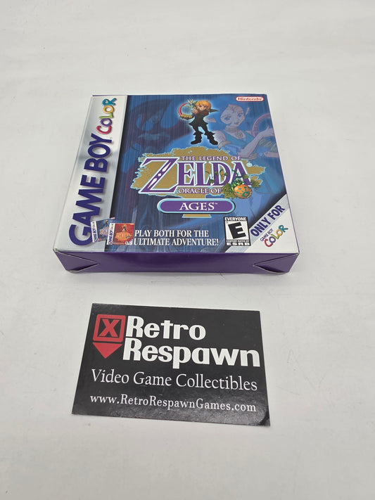Zelda Oracle of Ages - GameBoy Color (Complete)