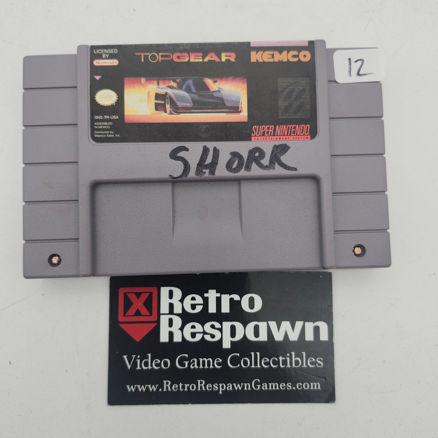 Top Gear - Super Nintendo (Game Only)