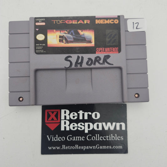 Top Gear - Super Nintendo (Game Only)