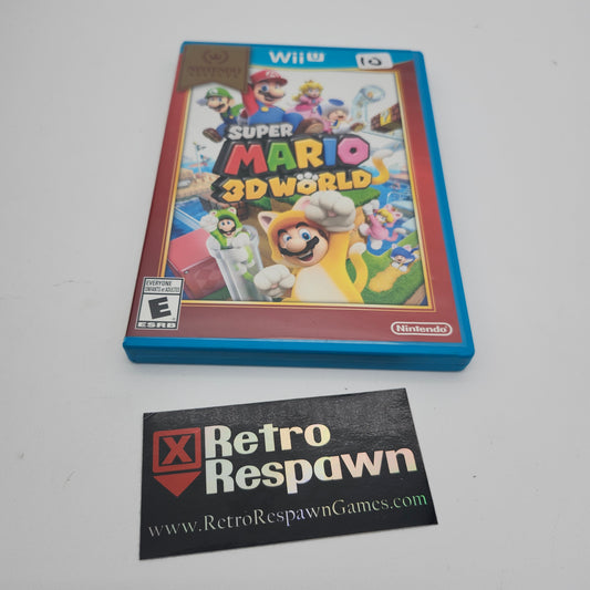 Super Mario 3D World [Nintendo Selects] - Wii U (Complete)