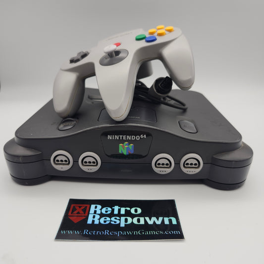 Nintendo 64 Console + Controller and wires