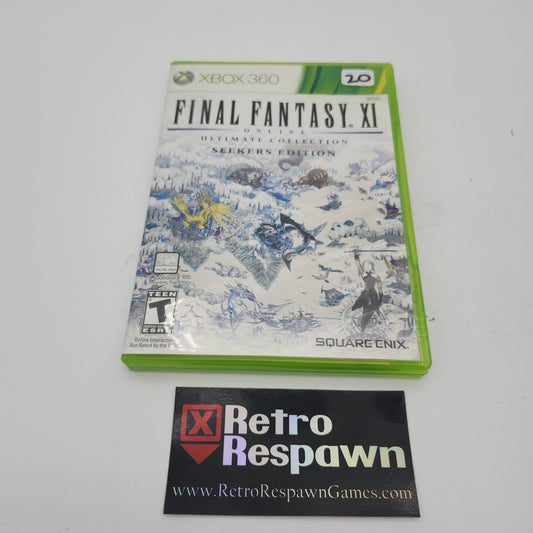 Final Fantasy XI: Ultimate Collection Seekers Edition - Xbox 360 (Complete)