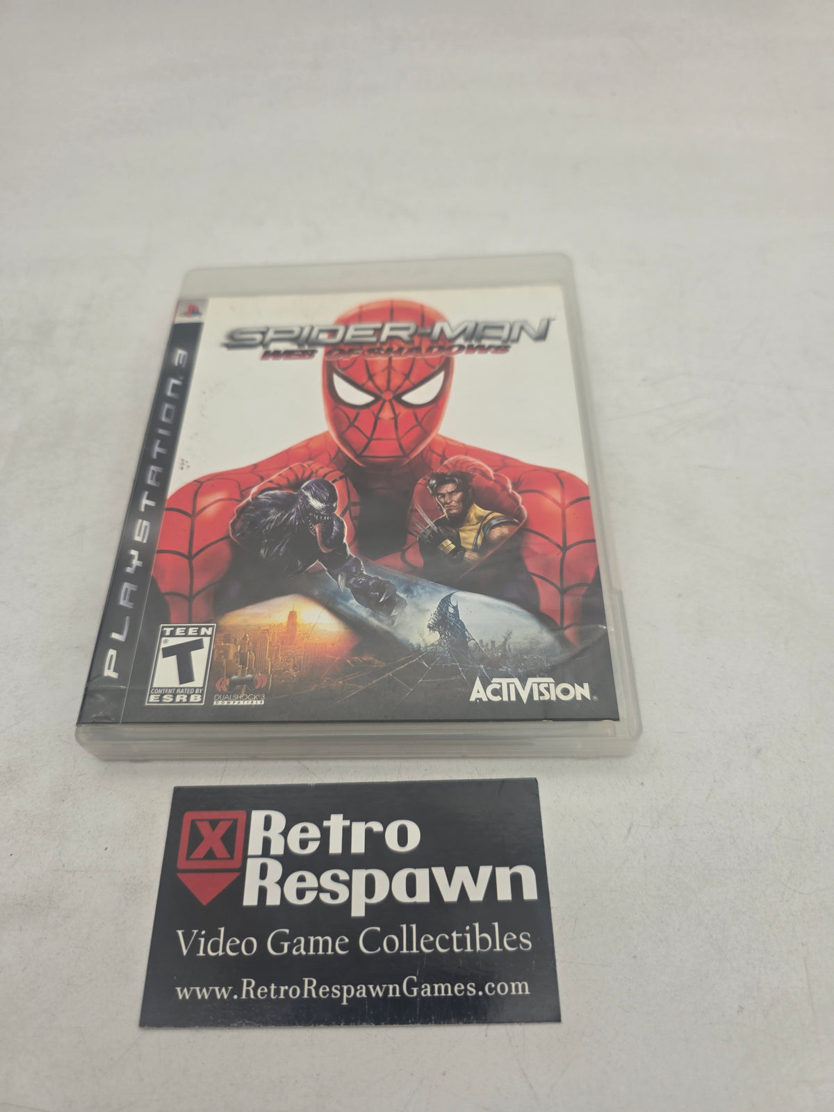 Spiderman Web of Shadows - Playstation 3 (Complete)