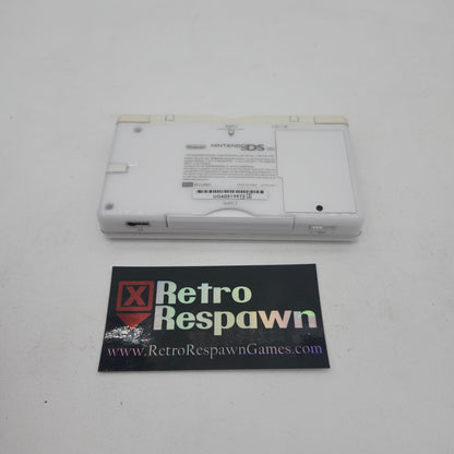 White Nintendo DS Lite - Nintendo DS (Console + Charger)
