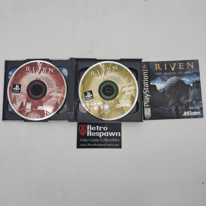 Riven The Sequel to Myst - Playstation (Complete)