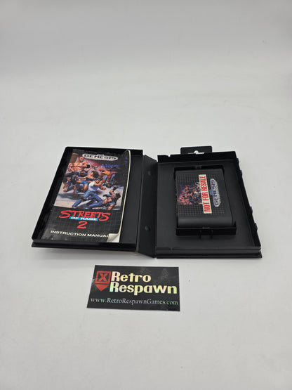 Streets of Rage 2 [Not For Resale]  - Sega Genesis (Complete)