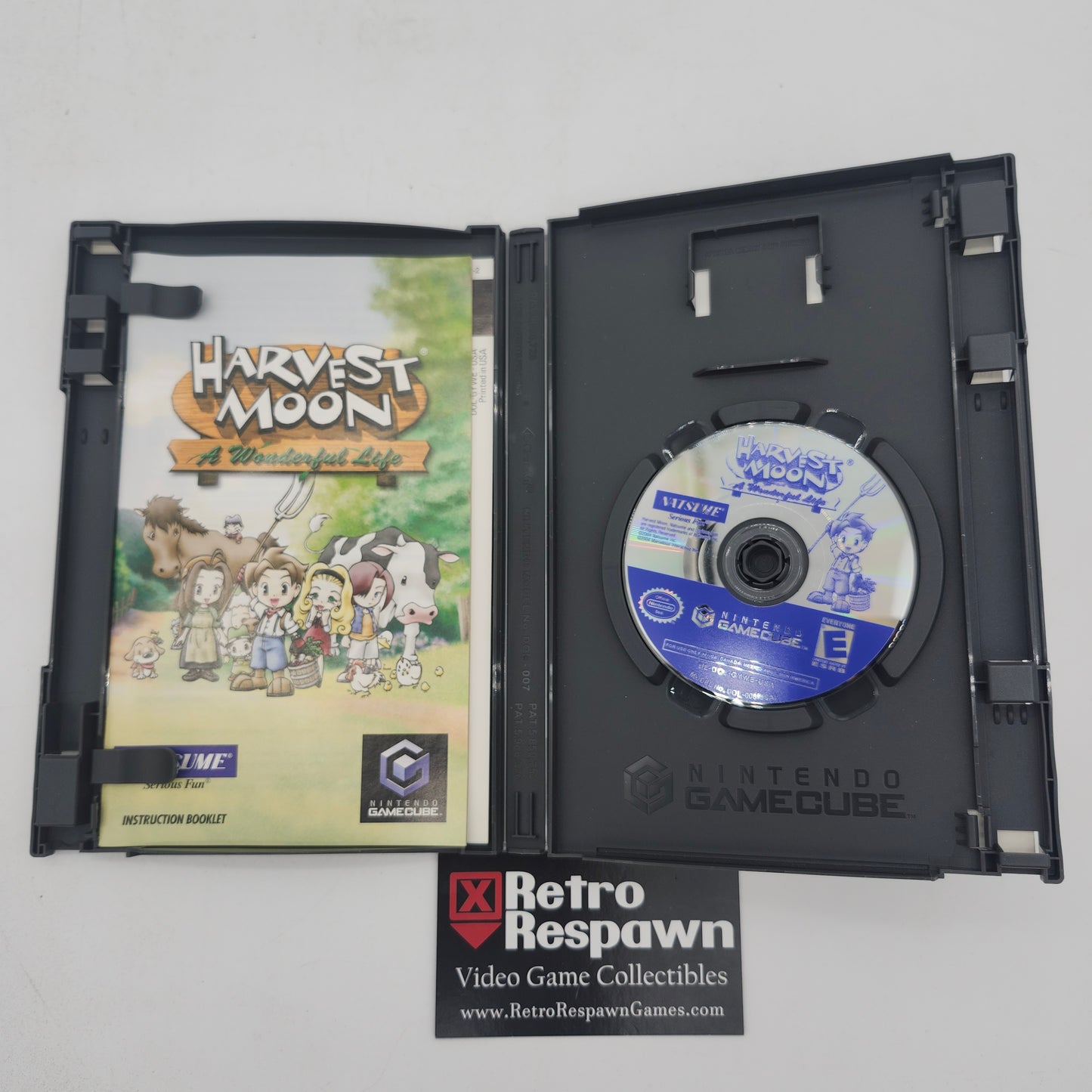 Harvest Moon A Wonderful Life [Player's Choice] - Gamecube (Complete)