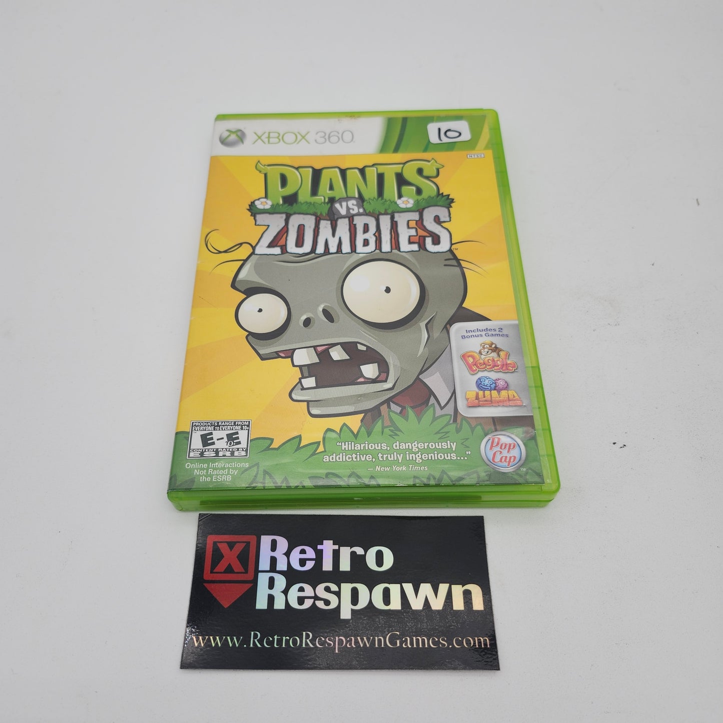 Plants vs. Zombies - Xbox 360 (Complete)