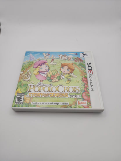Return to PoPoLoCrois: A Story of Seasons Fairytale - Nintendo 3DS (Complete)