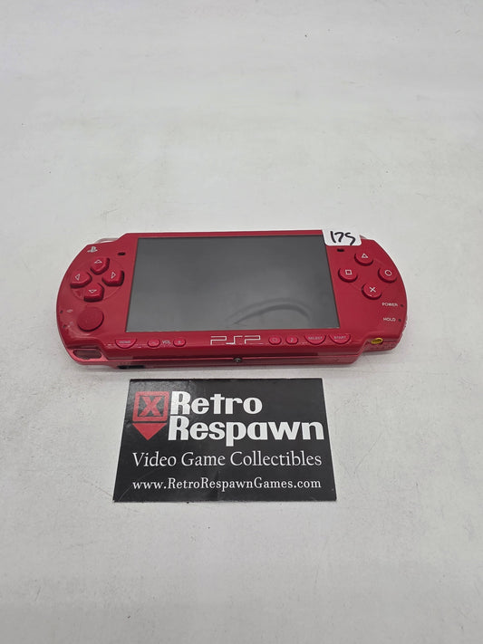 PSP 2000 Limited Edition God of War [Red] - PSP (Console, Charger + Memory Card)