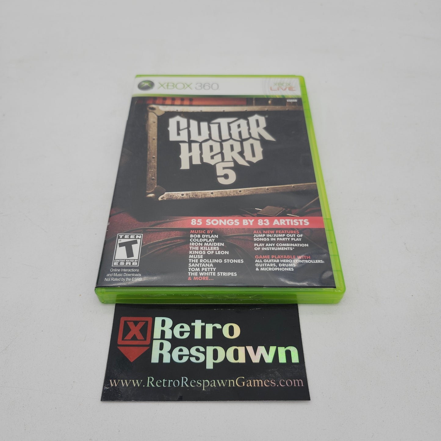 Guitar Hero 5 - Xbox 360 (Complete)