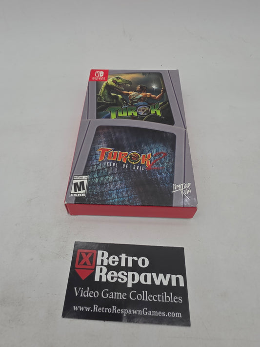 Turok & Turok 2 Double Pack - Nintendo Switch (Complete)