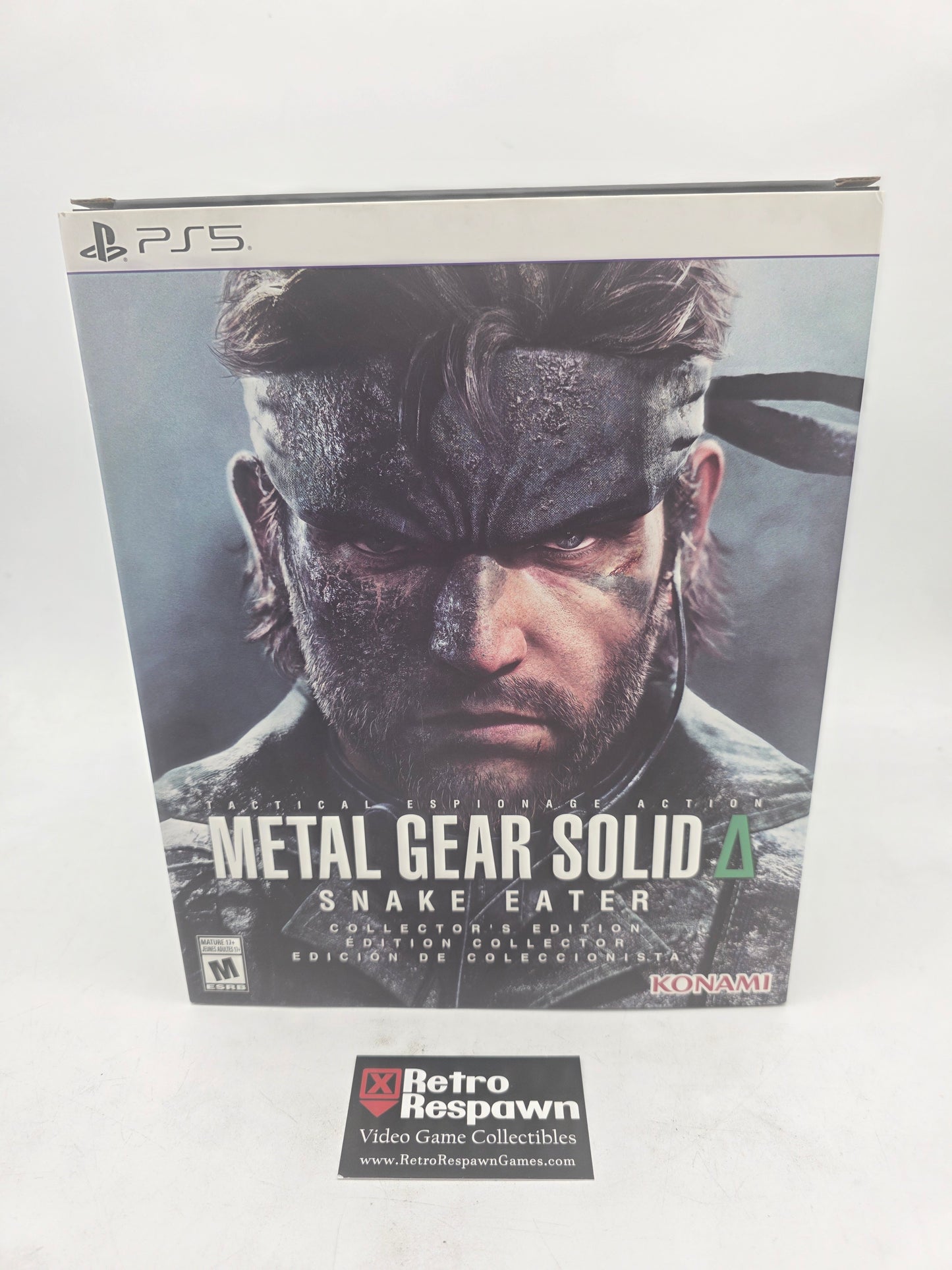 Metal Gear Solid Snake Eater Collectors Edition - Playstation 5 (Sealed)