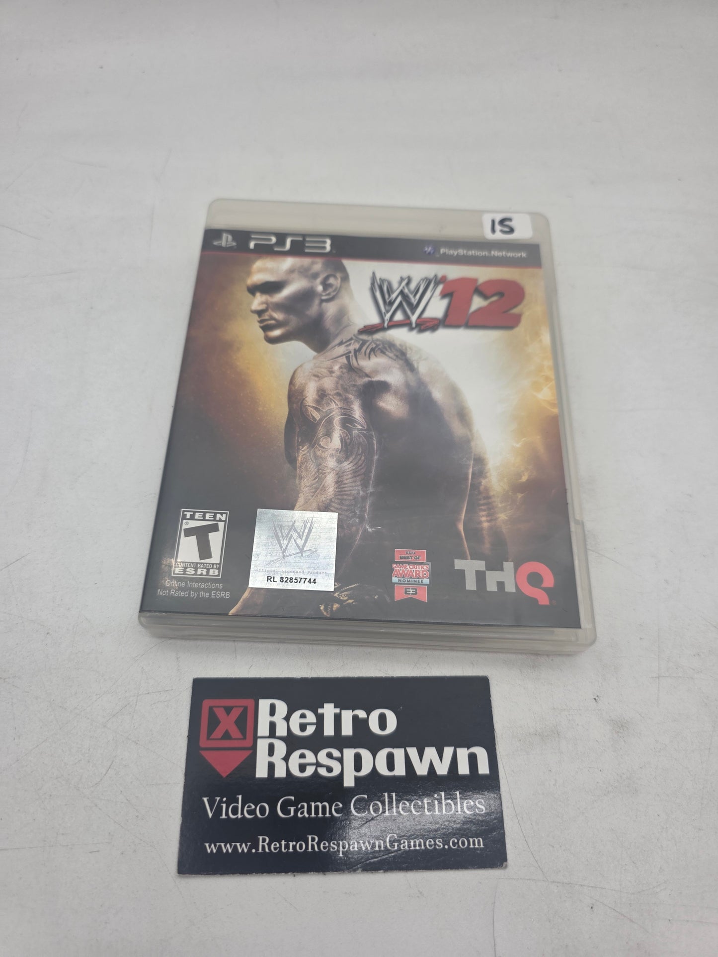 WWE '12 - Playstation 3 (Complete)