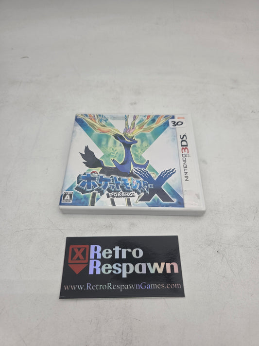Pokemon X - JP Nintendo 3DS (Complete)