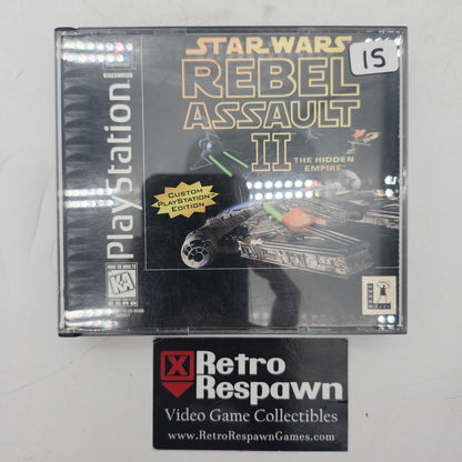 Star Wars Rebel Assault 2 - Playstation (Complete)