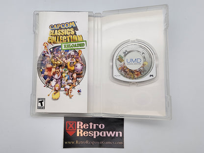 Capcom Classics Collection Reloaded - PSP (Complete)