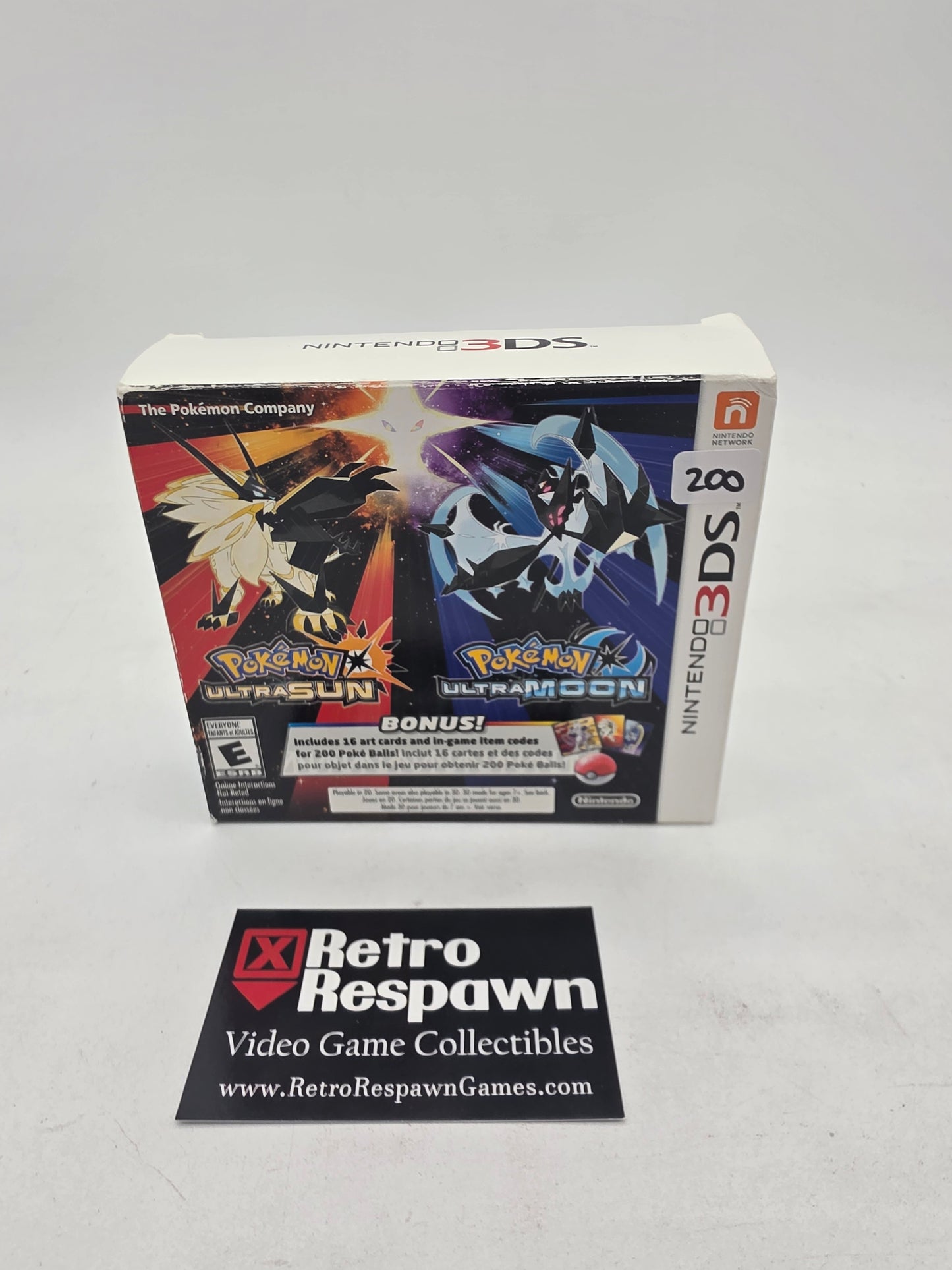 Pokemon Ultra Sun & Pokemon Ultra Moon Dual Pack - Nintendo 3DS (Complete)