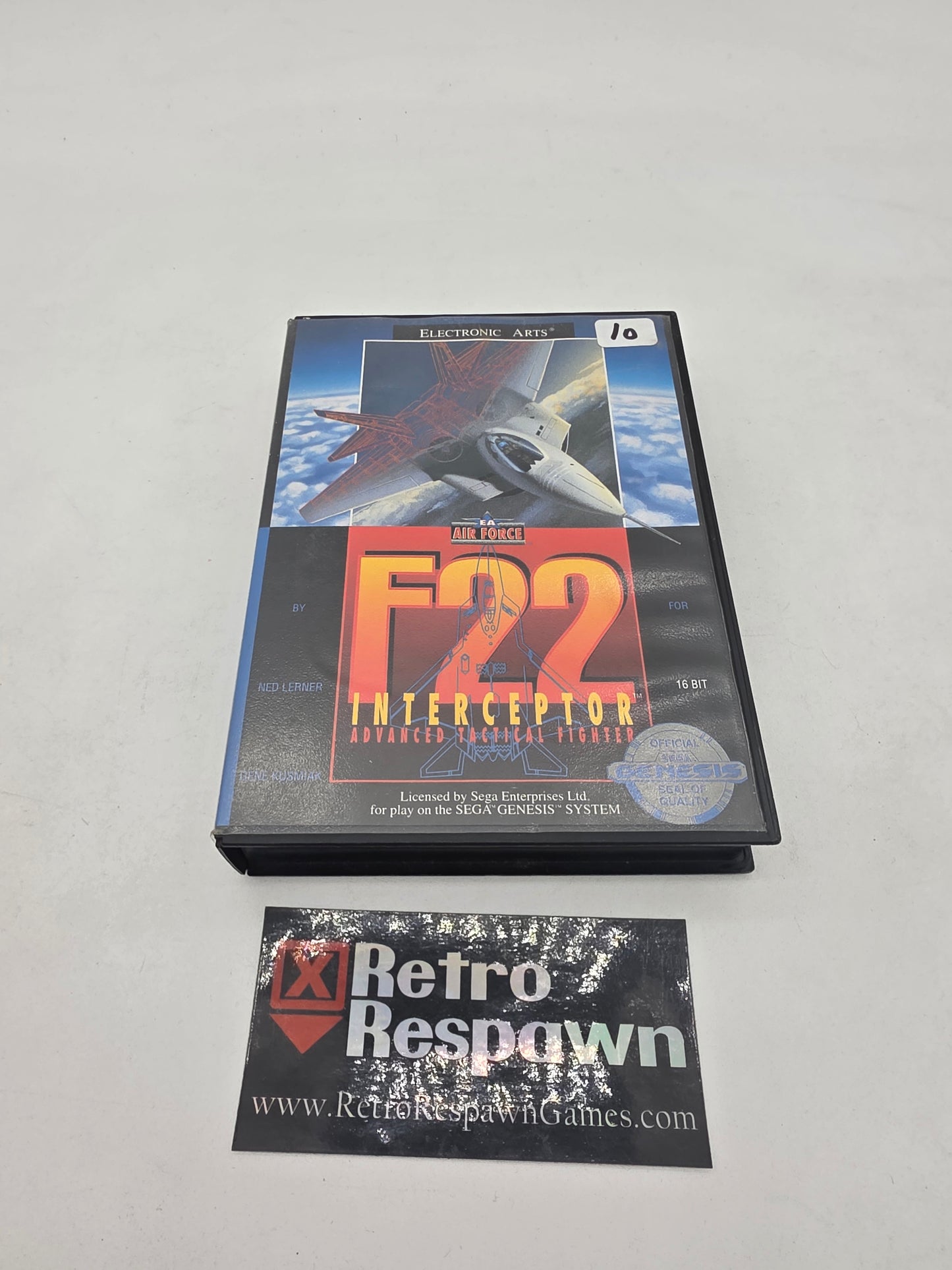 F-22 Interceptor - Sega Genesis (Complete)